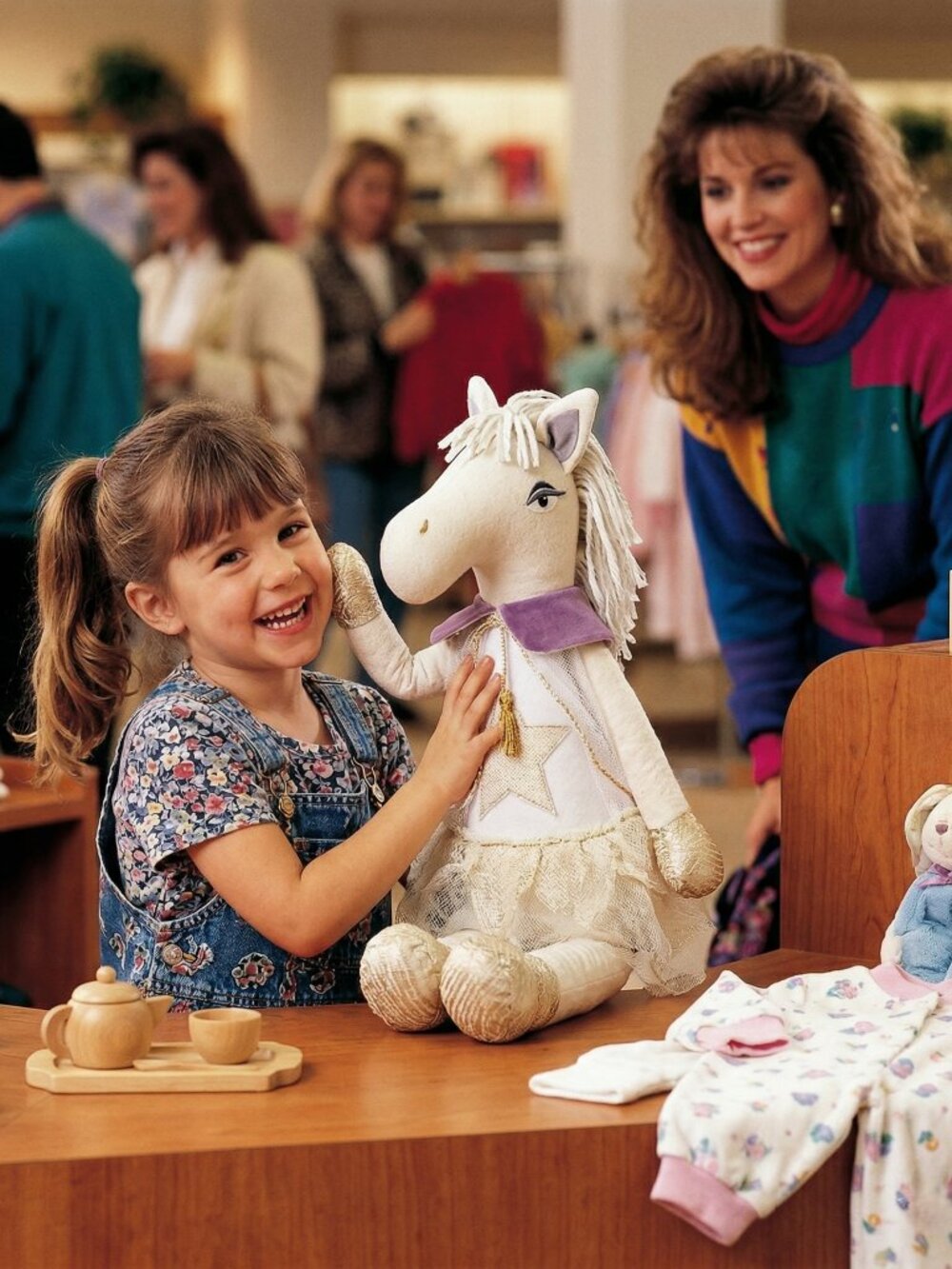 Pottery Barn Kids Everly Princess Horse Linen Plush 28 Inch Rare Magic Cottage